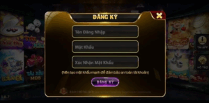 Điền đầy đủ các thông tin yêu cầu để tạo tài khoản